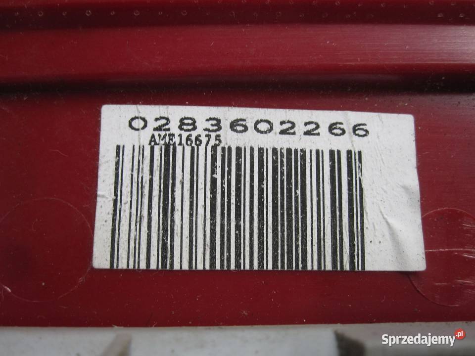 BERLINGO II 08r lampa lewa tył 9680545280 osobowe świętokrzyskie