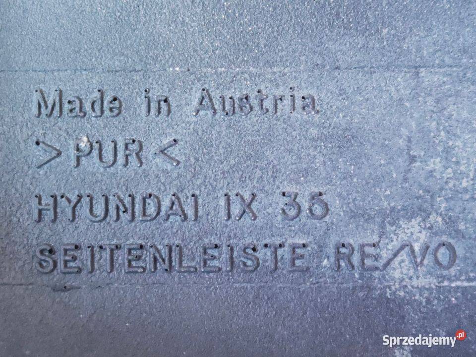 HYUNDAI IX35 SPORT MS DESIGN DOKŁADKA PRÓG PRAWY Pleszew