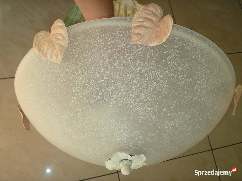 Używany stylizowany żyrandol metaloplastyka małopolskie Kraków