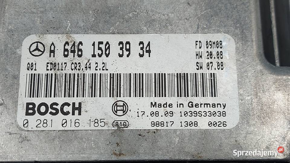 MERCEDES CLC CL20322 CDI 10r komputer sterownik Kielce