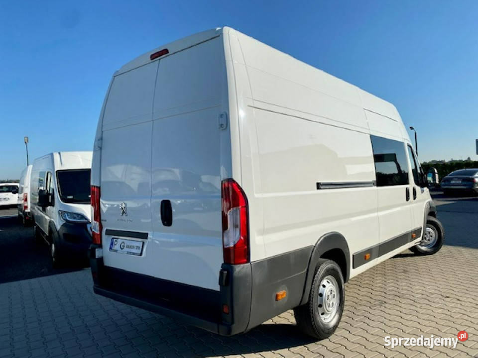 Peugeot Boxer Salon Brygadówka DOKA 7 osób Maxi furgon Leszno