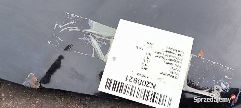 MASKA AUDI A3 8L ORYG Lipno