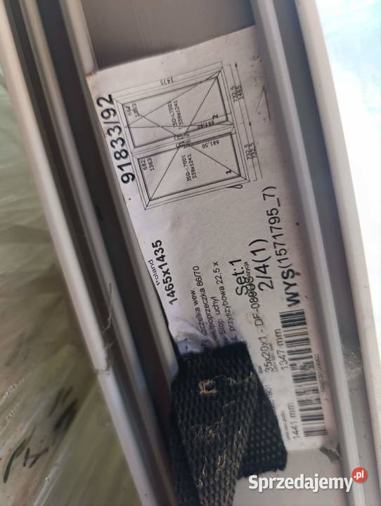 OKNO 1465x1435 REHAU NOWE Budowa Szczytno sprzedam