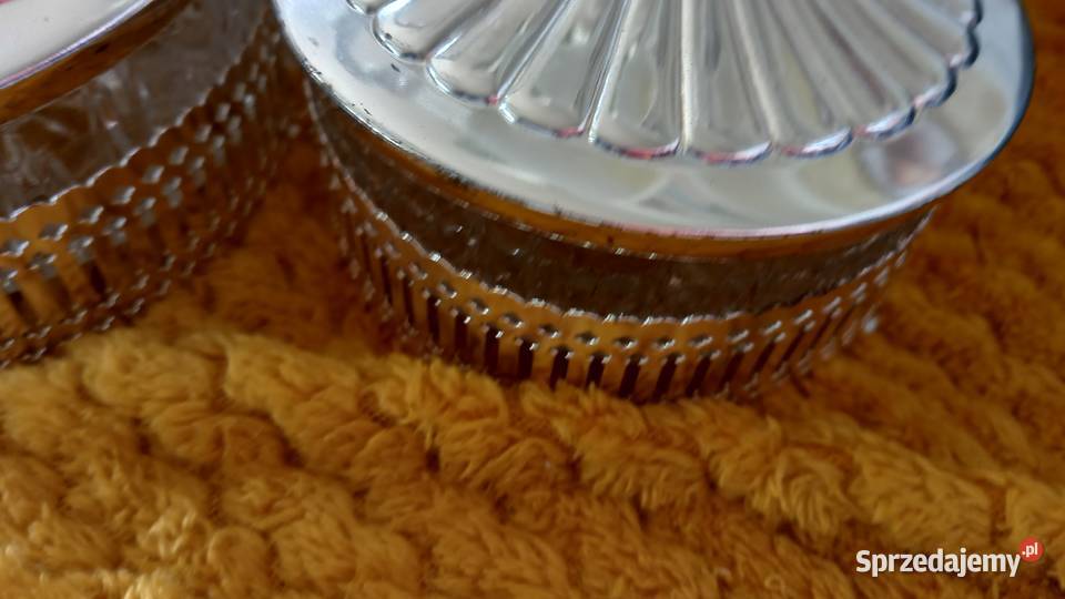 Paterakabaret kryształ srebrzony Warszawa sprzedam