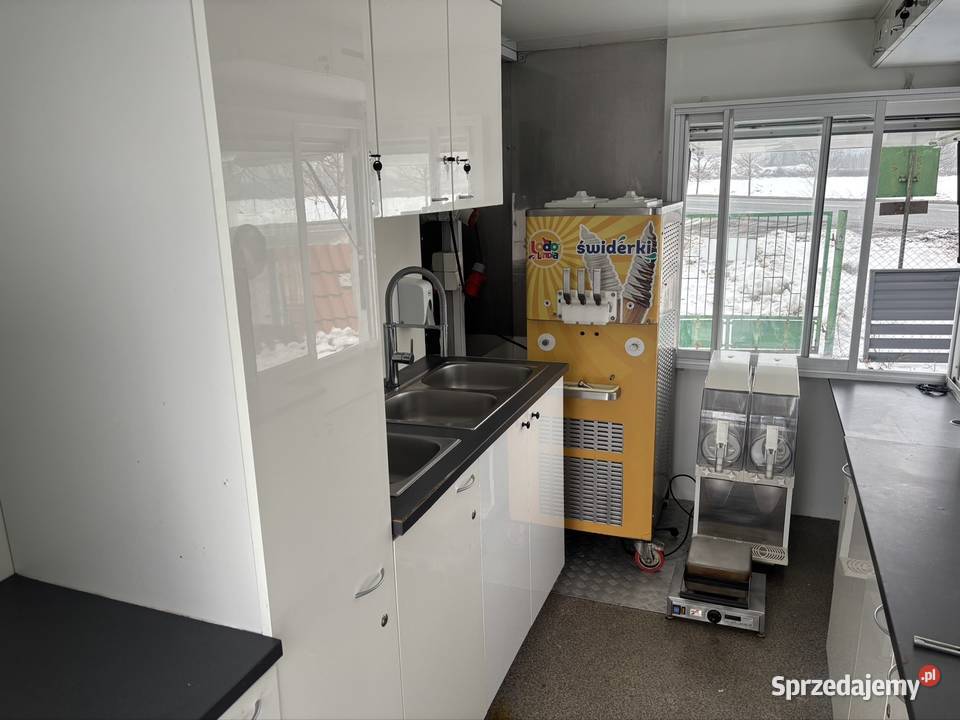 Wynajmę przyczepę gastronomiczną lody Niewiadów Puławy sprzedam