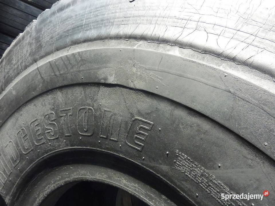 Opona używana przemysłowa 265R25 BRIDGESTONE 25cale Do maszyn budowlanych