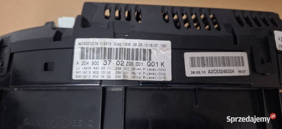 Licznik Zegary MB W204 Sandomierz