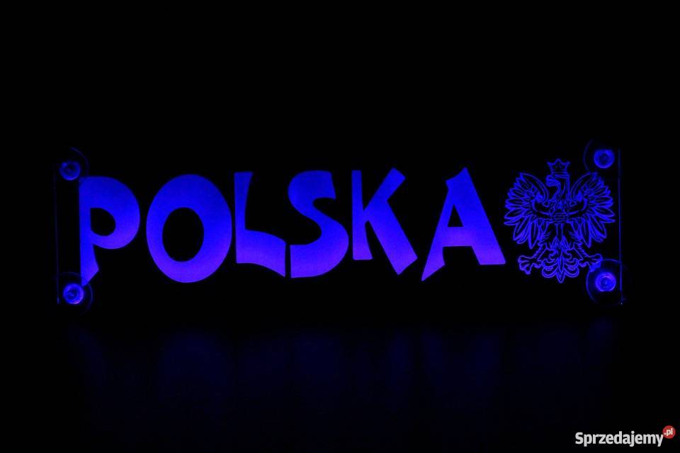 Tablice imienne podświetlane led 50x16 tablice rejestracyjne pomorskie Radostowo