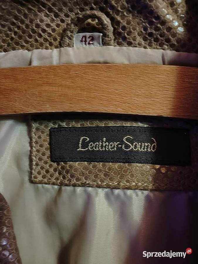 Skórzana kurtka damska Suwałki sprzedam