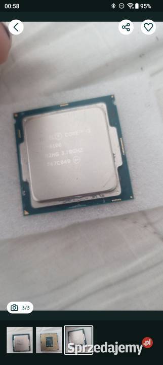 Intel i3 6100 sr2hg Core i3