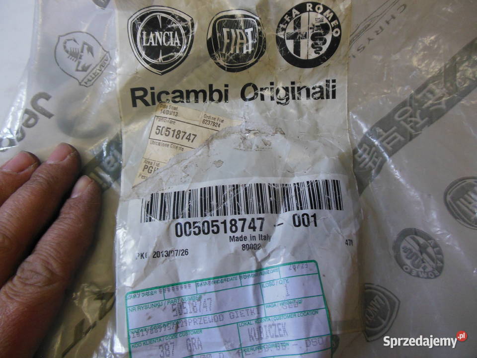 RURKA KLIMATYZACJI ALFA GIULIETTA 50518747 16 Kozy