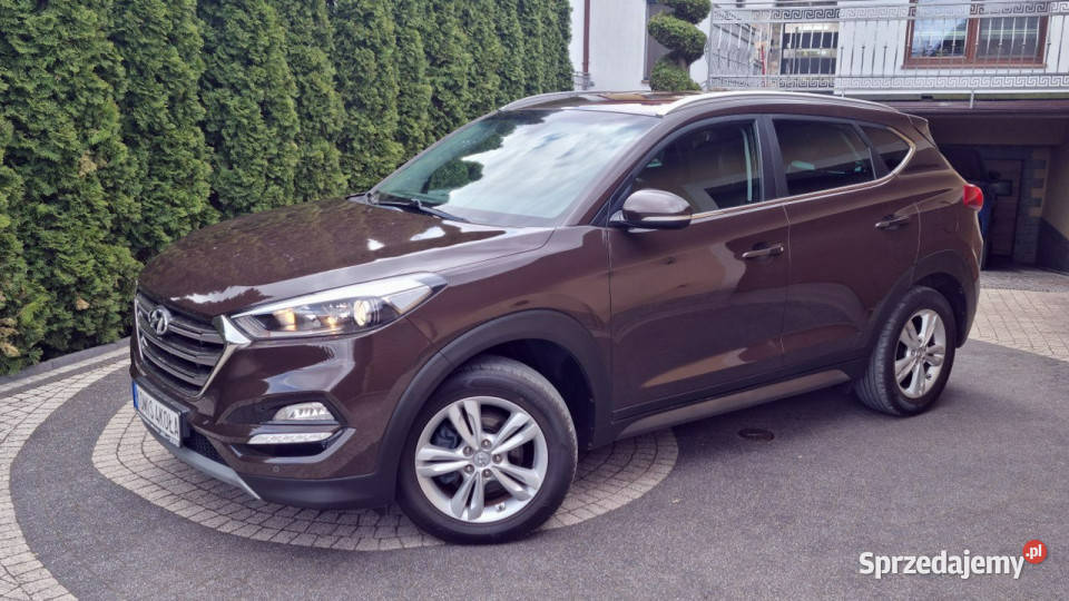 Hyundai Tucson 20 185 Kamera Navi Skóry asystent pasa ruchu Płońsk sprzedam