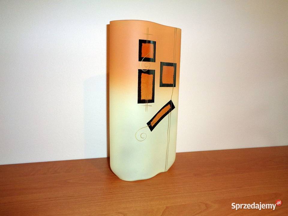 Wazon szklany firmy DECOGLASS Ceramika i szkło Toruń