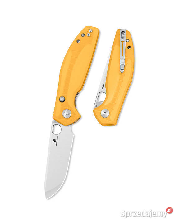 Nóż składany Bestechman Angry Owl Yellow G10 Warszawa
