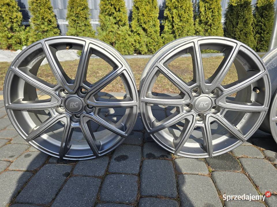 Alufelgi RC Design 16 Komplet Czarna Woda
