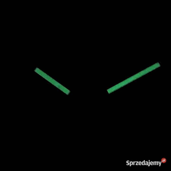 Zegarek męski stylowy dwa czasy stalowa koperta mazowieckie