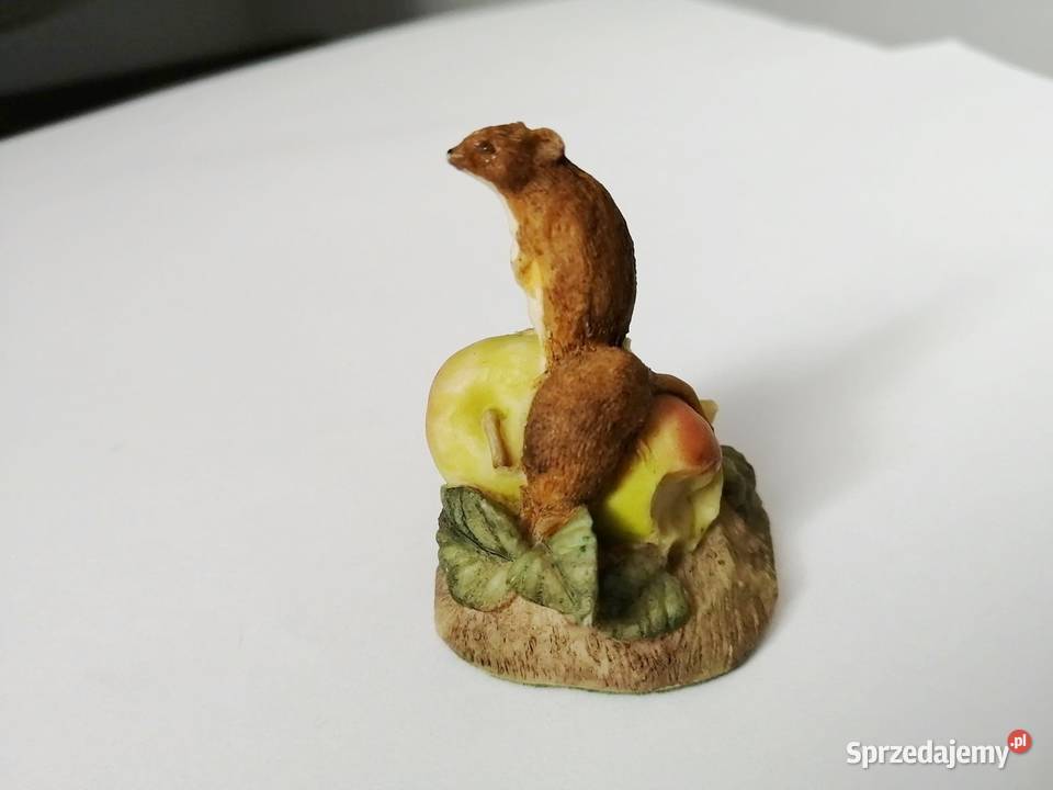 Figurka Aynsley Myszy na jabłkach Lublin sprzedam