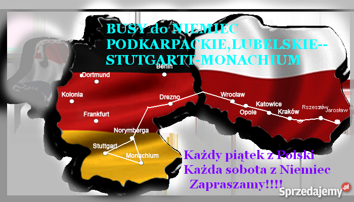 Bus do Niemiec Kraków Monachium Norymberga Taxi i przewozy osobowe