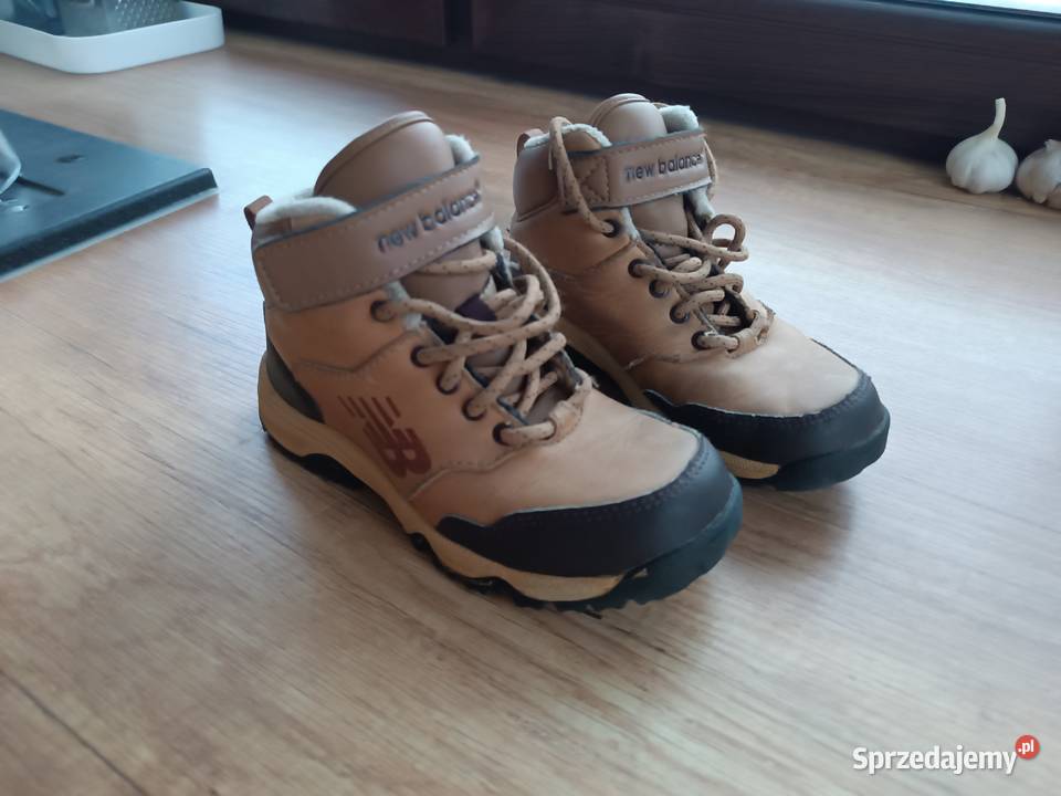 Buty dzieciece zimowe Balance Skóra Naturalna