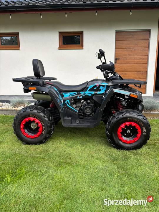 Quad TaoMotor Fourcraft 250 stan kupiony w polskim salonie Pozostałe Bełchatów
