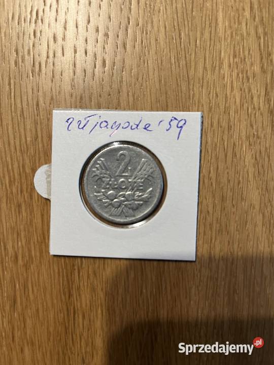 2 zl jagoda 1959 Numizmatyka Puławy