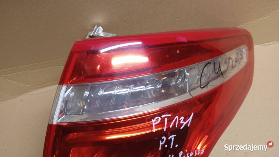 CITROEN C4 PICASSO I VAN LAMPA TYŁ PRAWA Światła stop Zbierkowo sprzedam