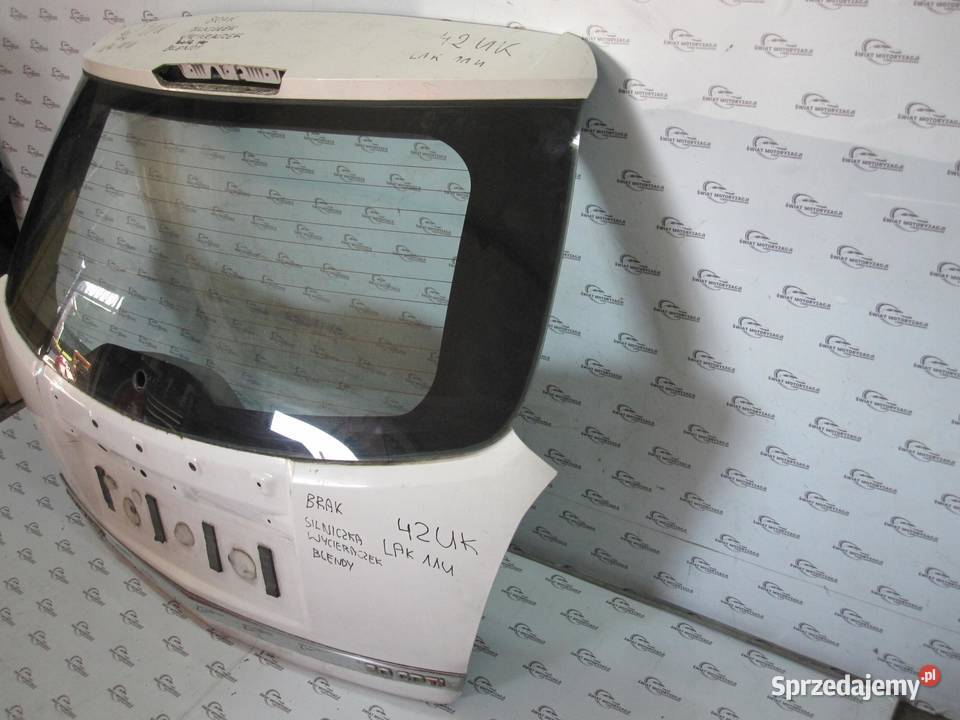 OPEL ANTARA 08r klapa tył sprzedam