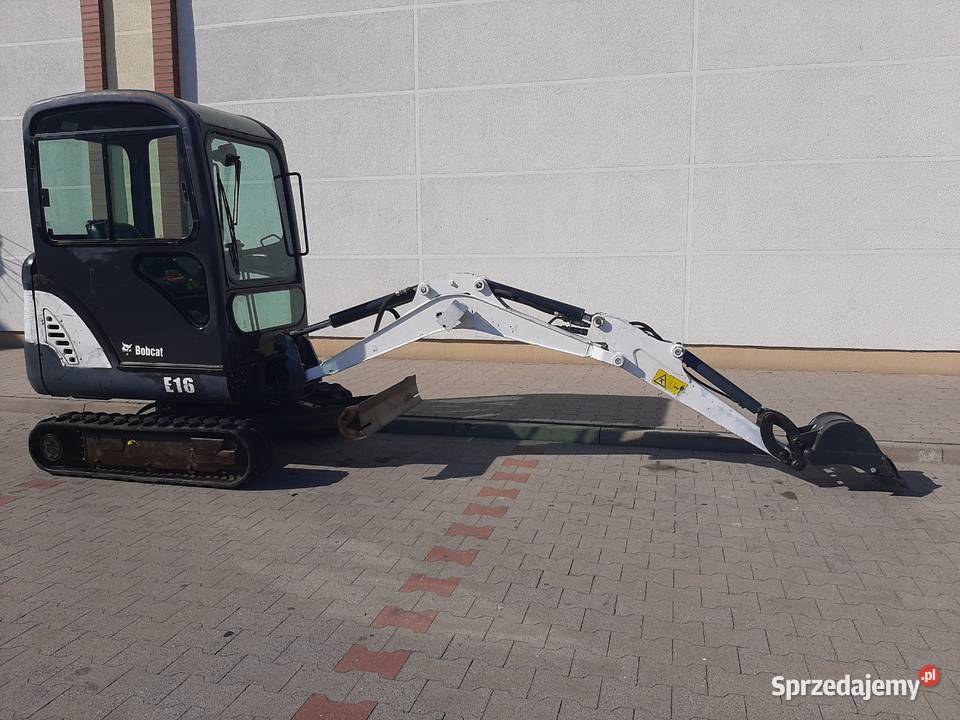 BOBCAT E16 2012 r minikoparka GWARANCJA MOŻLIWY Gniezno sprzedam