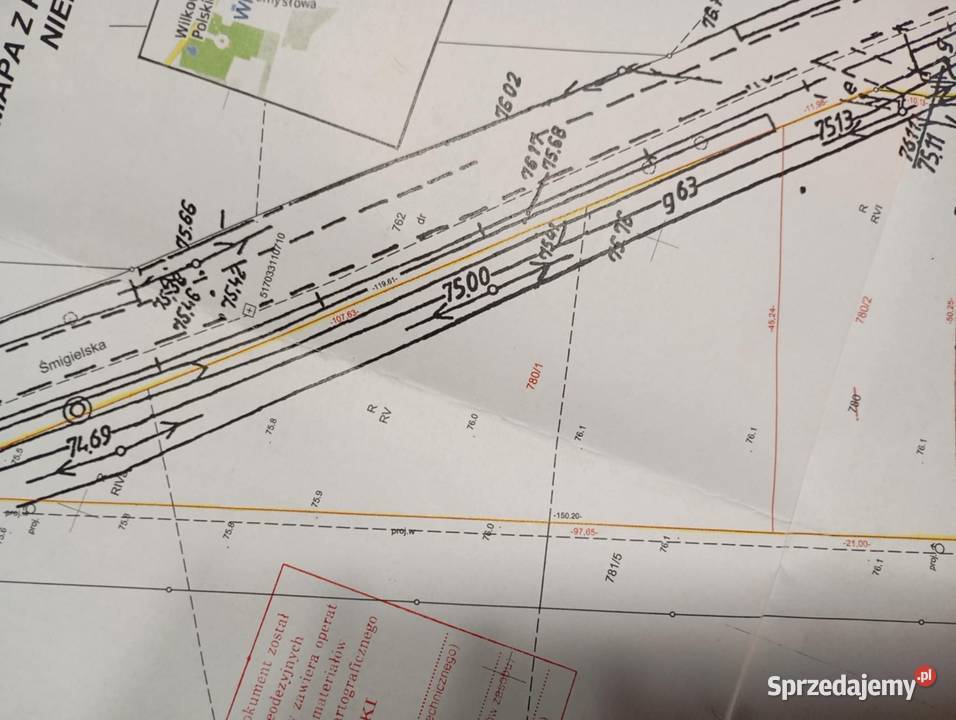 Sprzedam działkę budowlaną 2209m2 Wilkowo Wilkowo Polskie