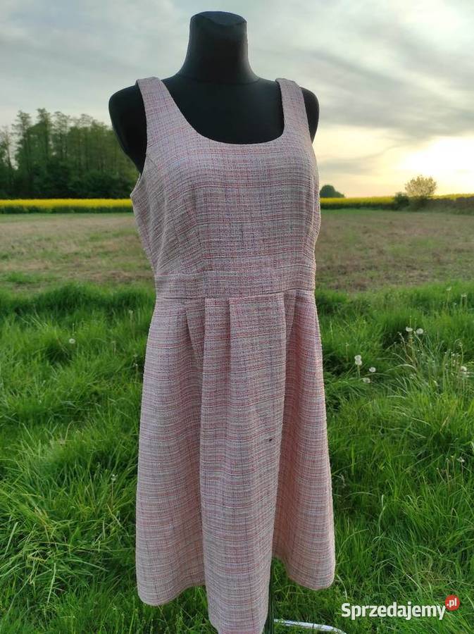 Elegancka sukienka z podszewką 42 XL 44 XXL Płock