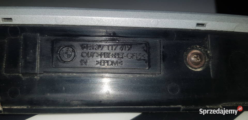 BMW 3 E46 COMPACT BLENDA LISTWA 51137117619 Lublin sprzedam