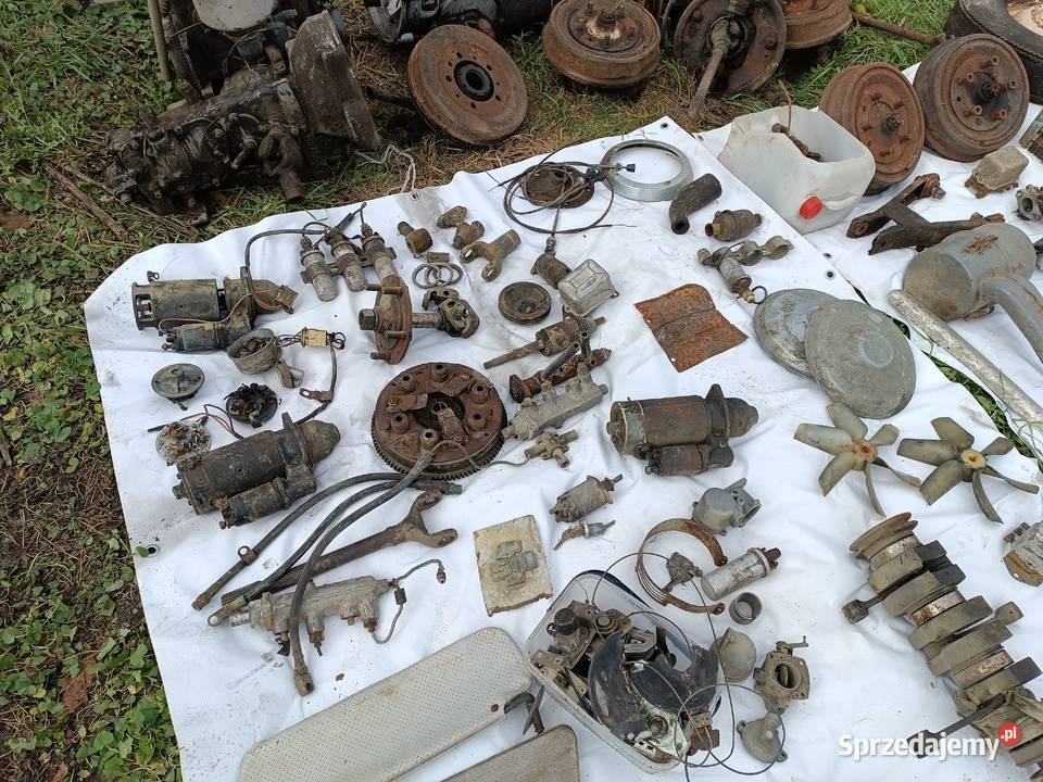 Pakiet części Syrena błotniki maska silniki Głogów Małopolski