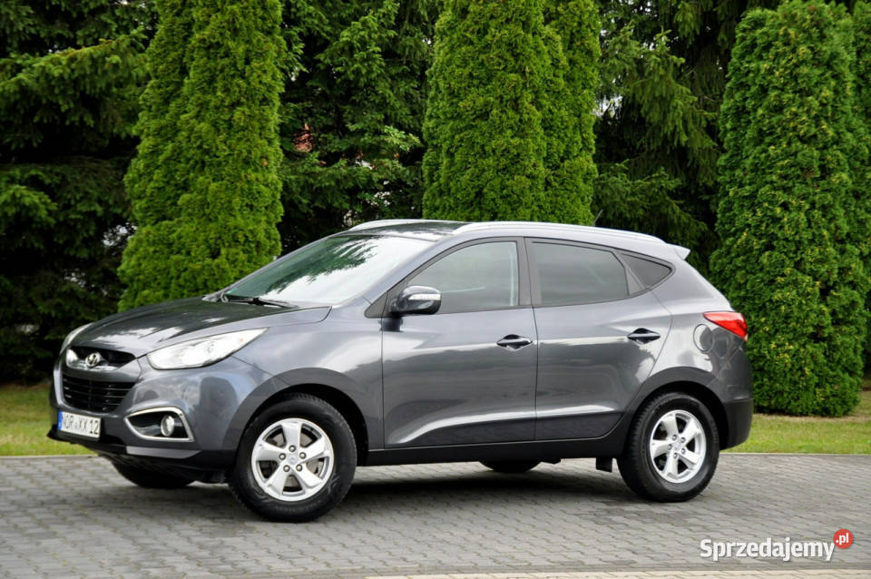 Hyundai ix35 20i163SkóryKlimatronikKeyless GiI immobilizer mazowieckie sprzedam