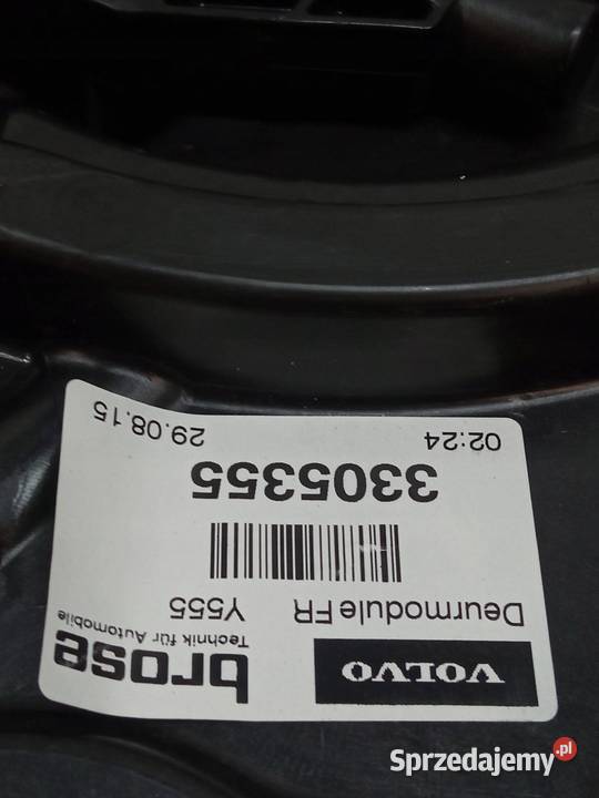MECHANIZM SZYBY PRAWY PRZÓD 966269103 Volvo V40 Rok produkcji 2015