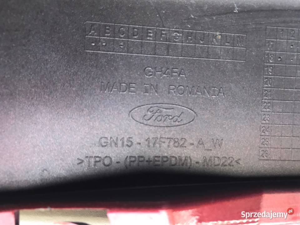 Ford Ecosport narożnik prawy zderzak tył Rzeszów