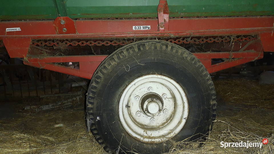 Przyczepa samozbierająca T0102 nieuszkodzony Wysokie Mazowieckie sprzedam