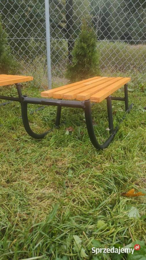 Sanki metalowe mocne Nowe spawane sznurek Morąg