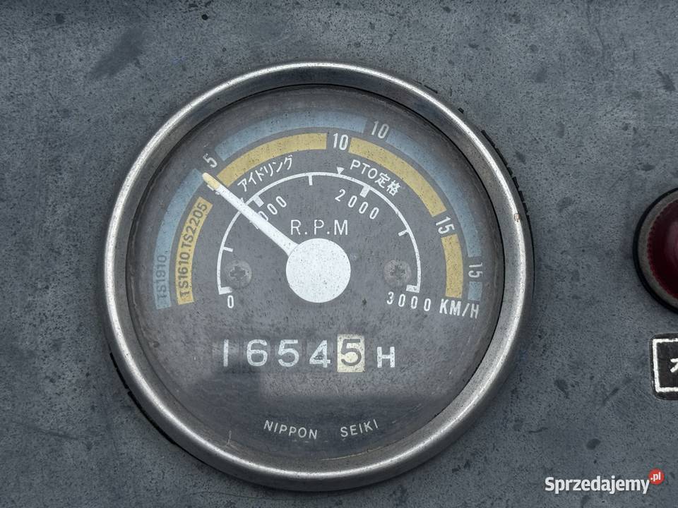 Traktor ISEKI TS1910 4x4 z 1980r 19 pług do