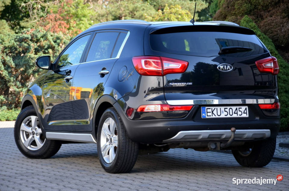 Kia Sportage Czarna Super Stan 20i 163 Serwis klimatyzacja Kutno sprzedam