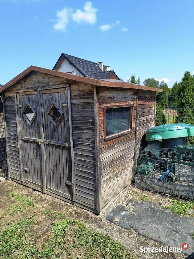 Sprzedam domek drewniany narzędziowy ogrodowe Sędzisław