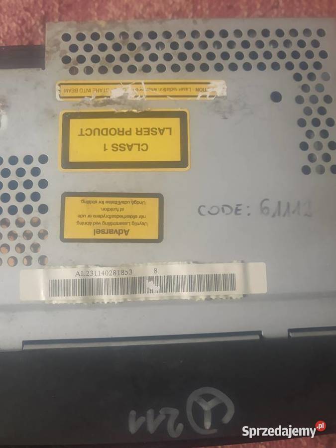 Mercedes Benz W211 radio z kodem Made in Hungary osobowe Pozostałe Karczmiska Pierwsze sprzedam