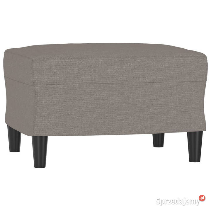 3osobowa sofa z podnóżkiem taupe 180 tkaniną Sofy i kanapy Warszawa