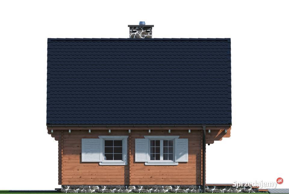 DREWNIANY DOMEK CAŁOROCZNY KAROLINA 61 19 M2 Pozostałe Mrągowo