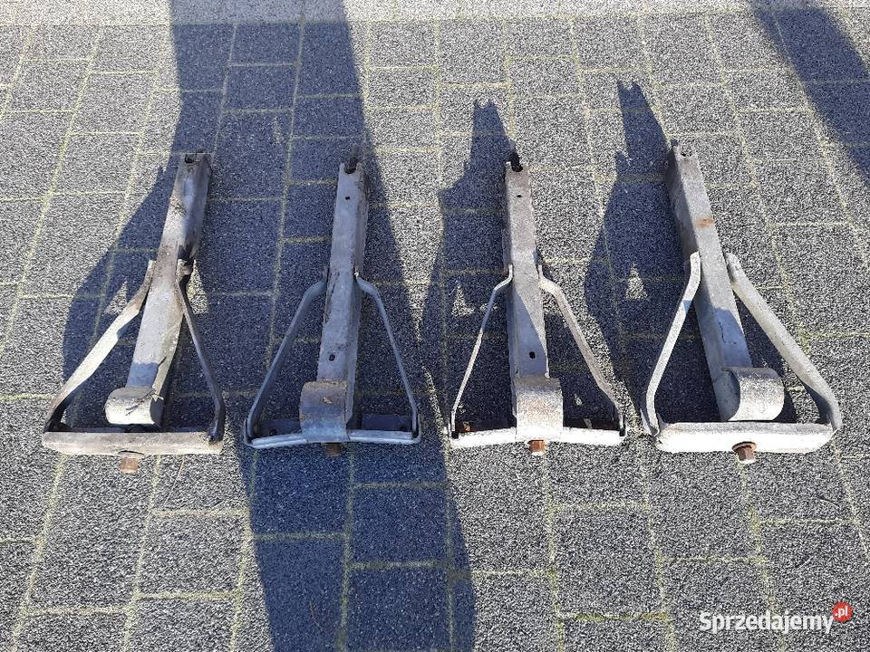 Łapy podporowe ocynkowane do przyczepy Skokowa