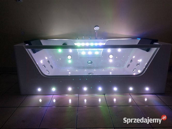 Wanna z hydromasażem C477160 prostokątna Grabówka