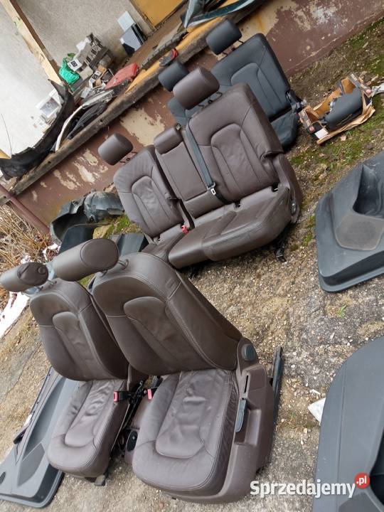 Audi Q7 4L wnętrze Wyposażenie wnętrza łódzkie Łódź