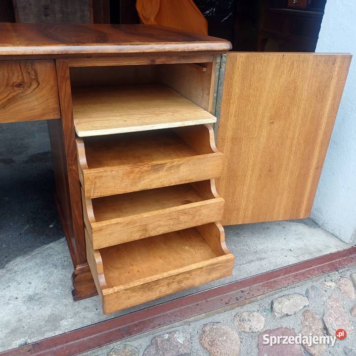 Stylowe Biurko w stylu ArtDeco lata 30 XX w wielkopolskie Suchorzew