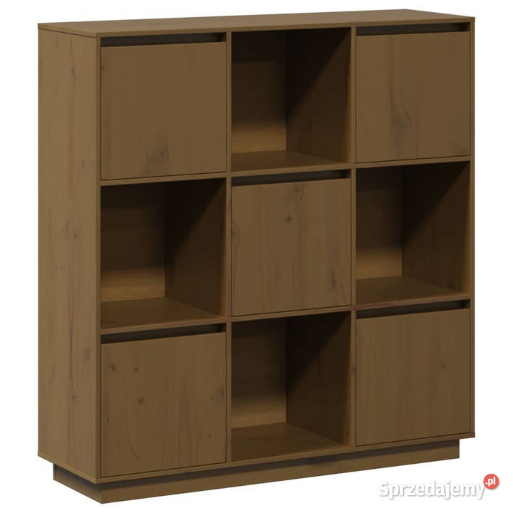 Szafka miodowy brąz 1105x35x117 lite drewno Warszawa
