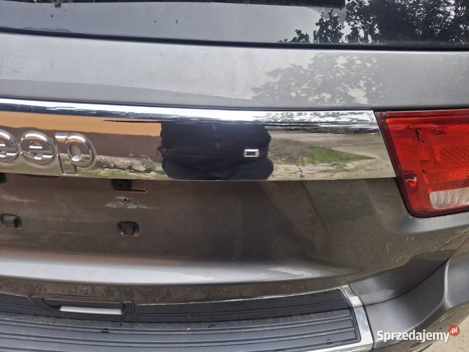 Klapa bagażnika PDM jeep Grand Cherokee wk2 Rok produkcji 2012 Wola Jachowa