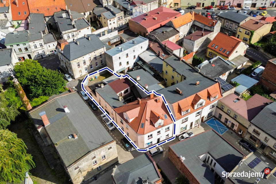 Kamienica mieszkania 2 lokale usługowe 3 garaże Sprzedaż Ostrzeszów sprzedam